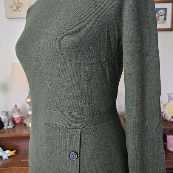 Banana Republic Button Skirt Sweater Dress - Picture 8 of 12